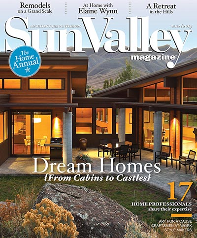 Sun Valley Magazine Dream Homes Cover