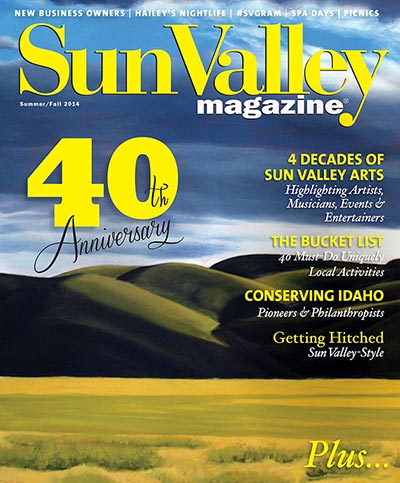 Sun Valley Magazine 40th Anniversary Cover
