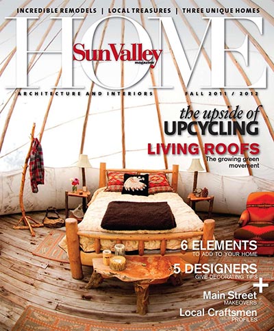Sun Valley Magazine Home Upcycling Living Roofs Cover