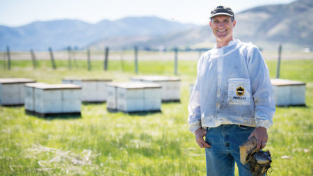 Tom Harned of Five Bee Hives