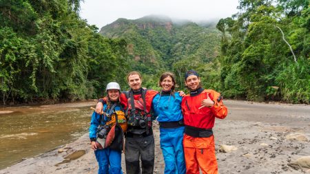 Members of the expedition and film project in Bolivia